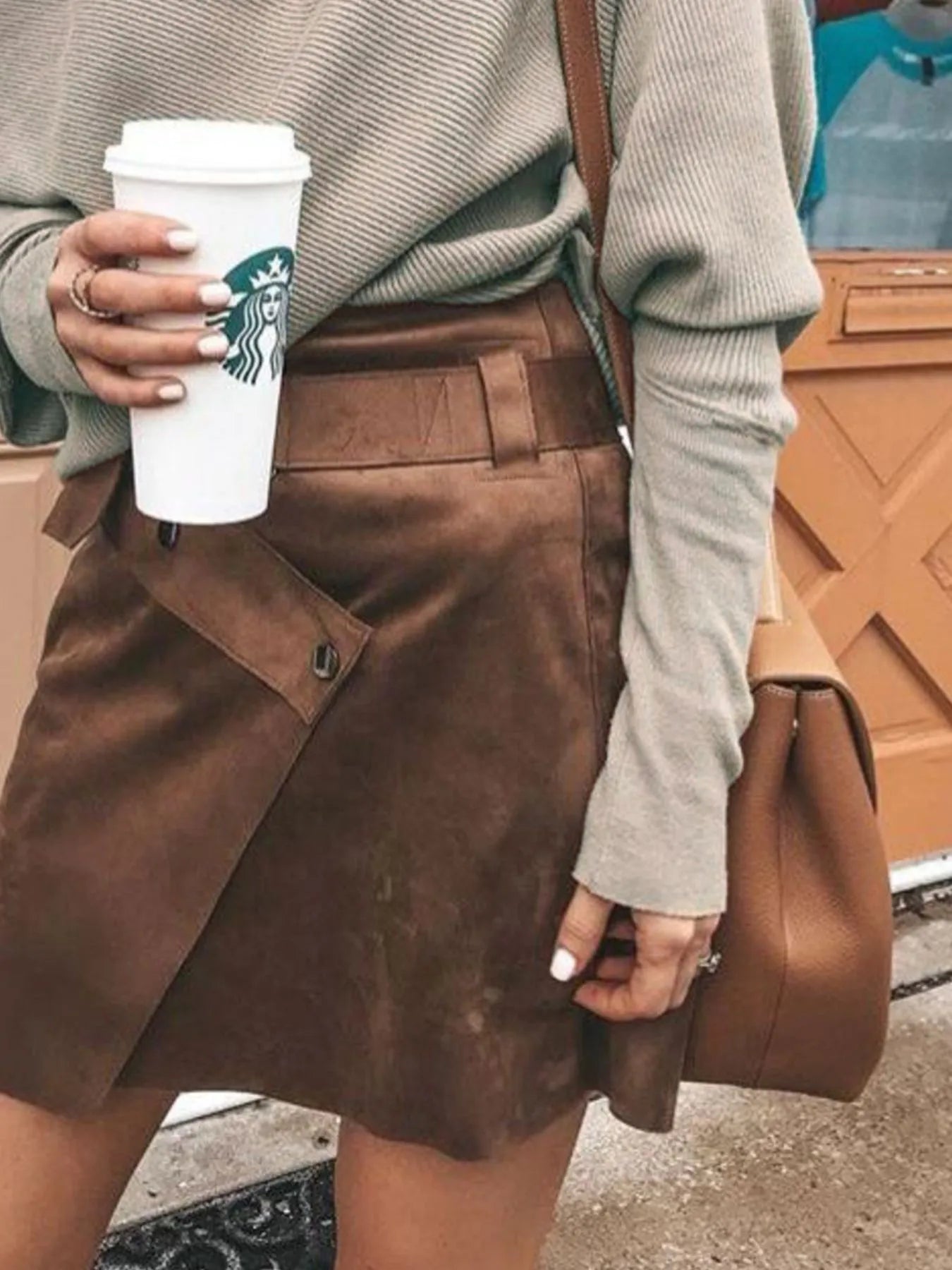 Full Size One-Shoulder Ribbed Sweater Plus Size - Be Bliss Boutique