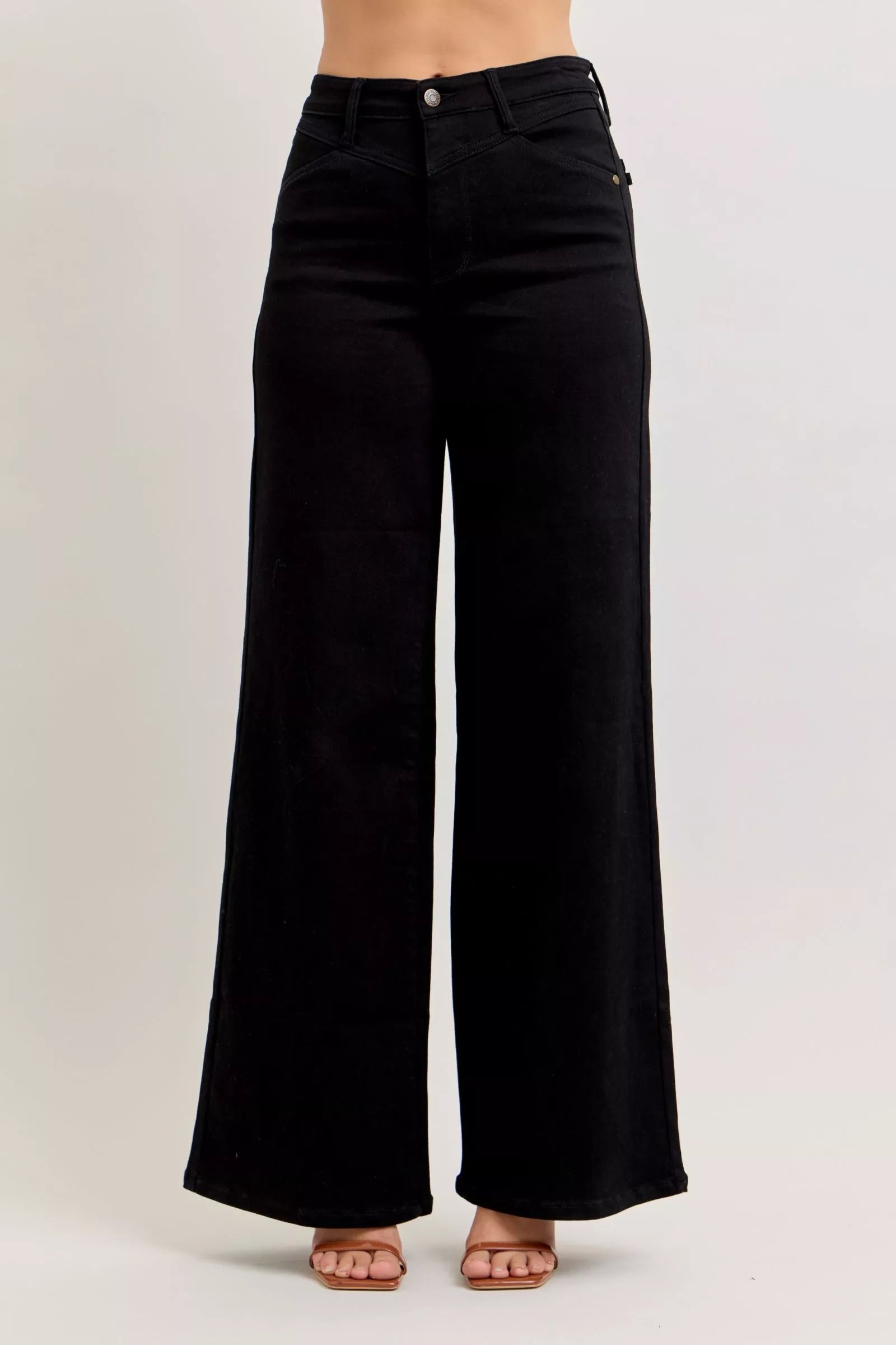 Judy Blue Jeans - High-Waisted Wide Leg Jeans - Be Bliss Boutique