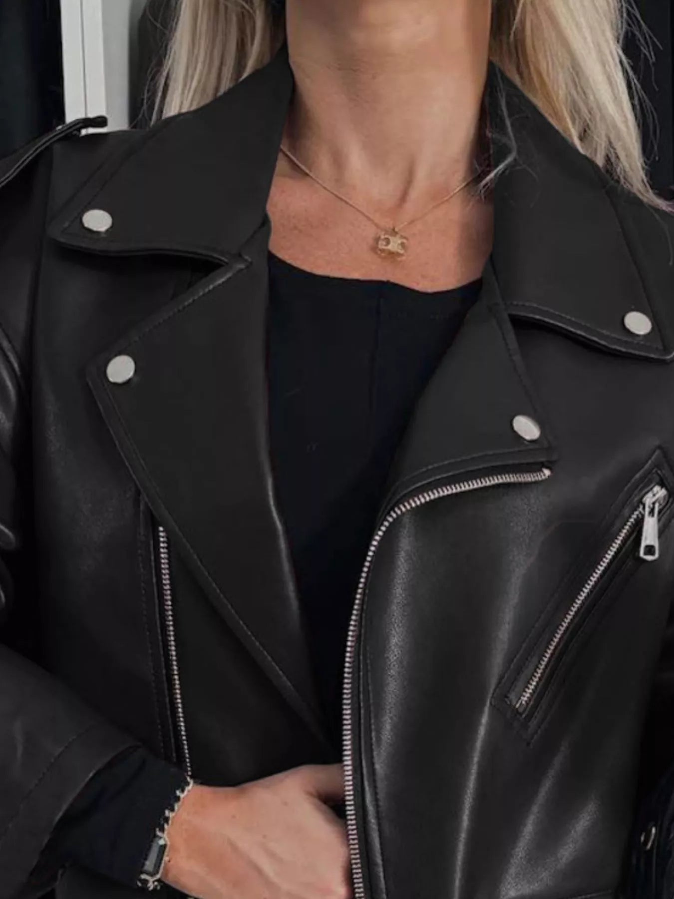 Full Size Zip Up Long Sleeve Jacket Plus Size -  Be Bliss Boutique