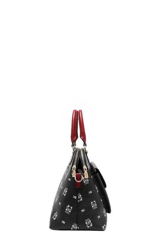 Nicole Lee USA Eco-Leather Cat Dome Bag | Be Bliss Boutique