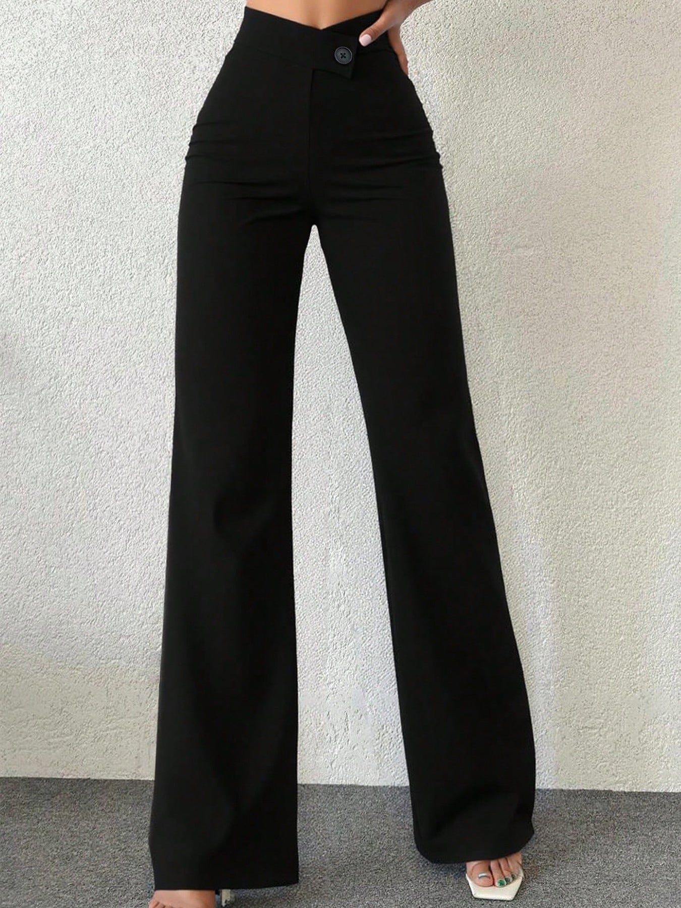 High Waist Wide Leg Pants - Be Bliss Boutique