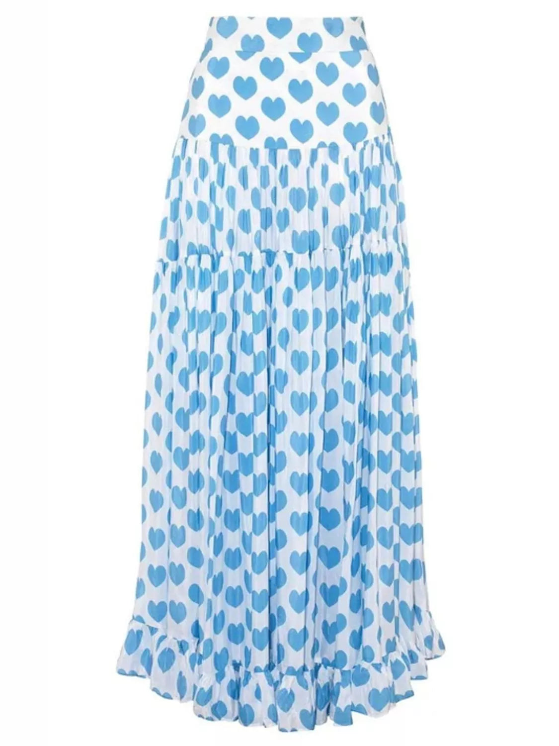 Printed One Piece Swimsuit and Skirt Set - Be Bliss Boutique