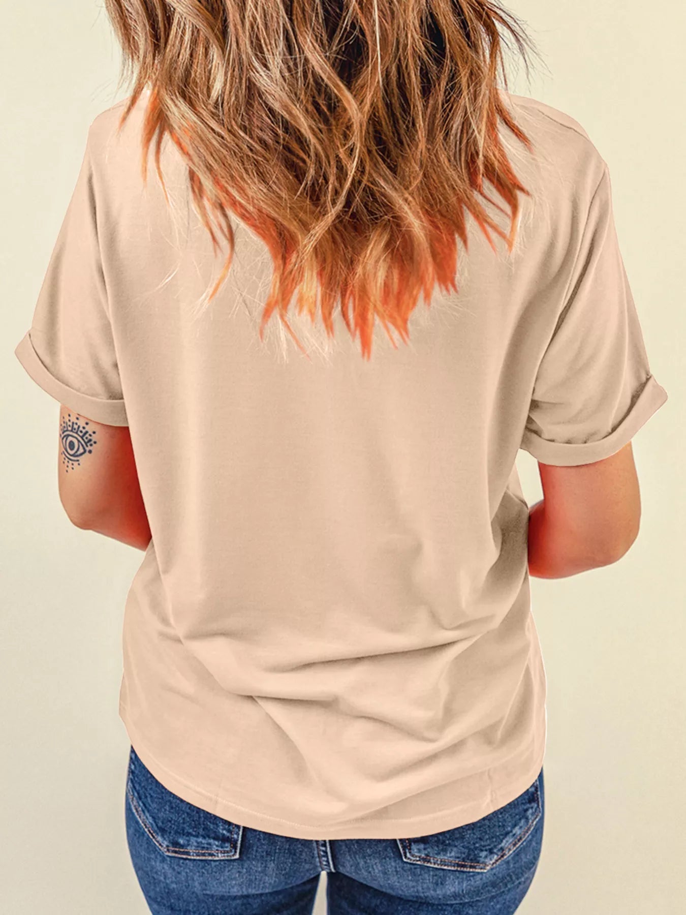 Halloween Bowknot Ghost Pumpkin Graphic T Shirt -  Be Bliss Boutique