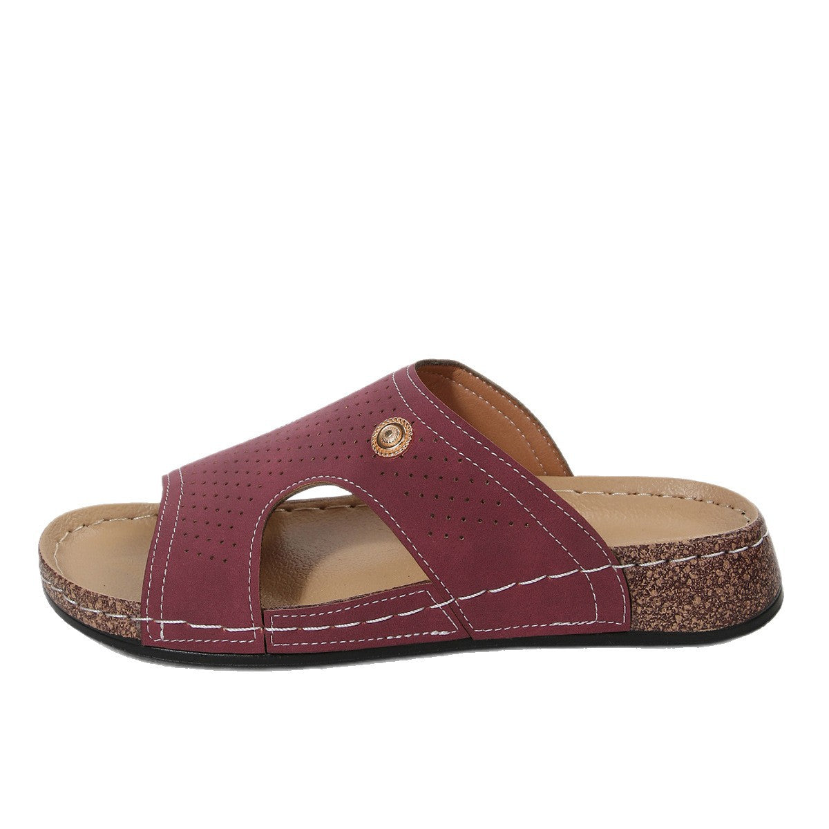 Open Toe Wedge Sandals - Be Bliss Boutique