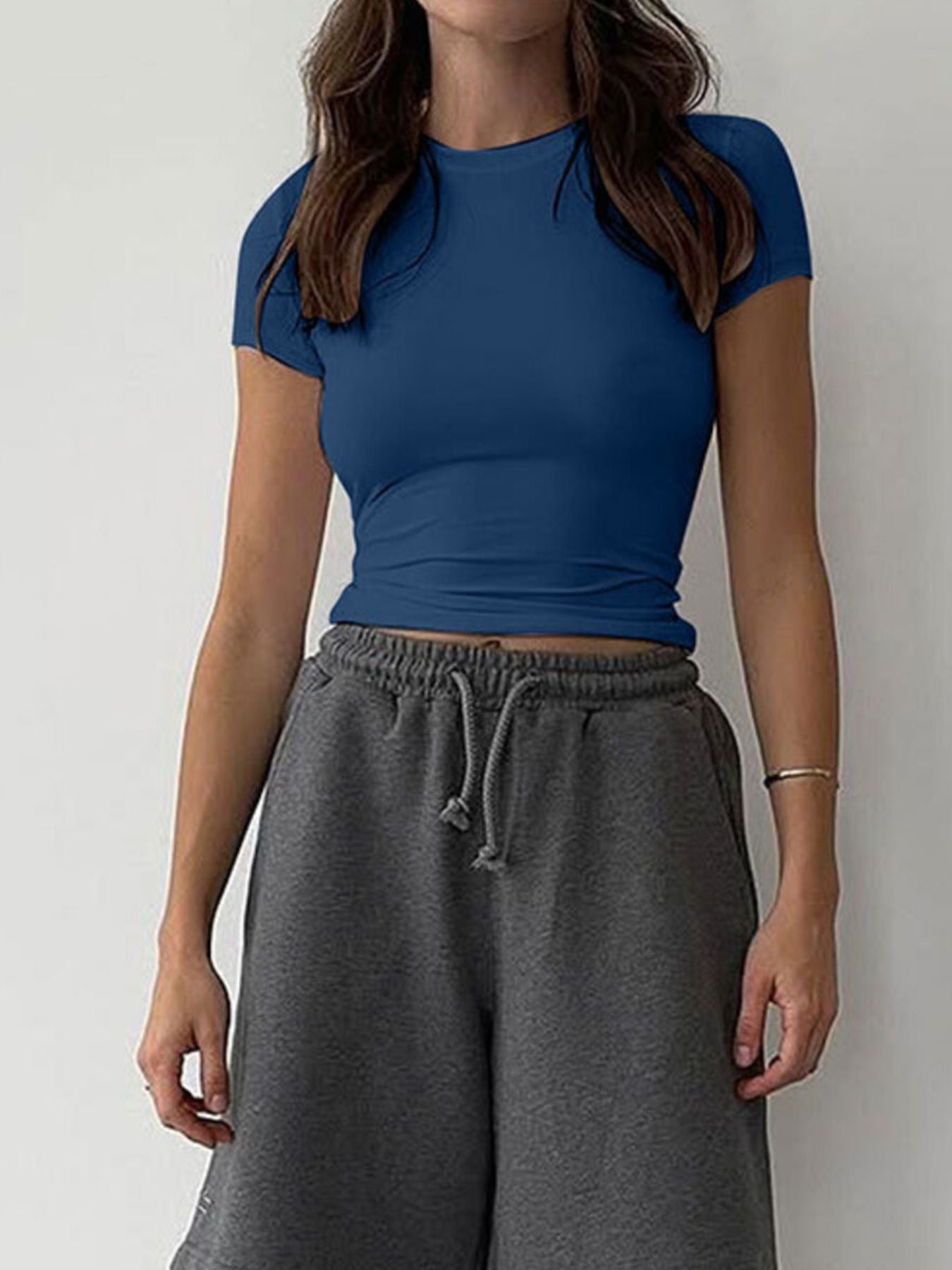 Women's Slim Fit Short Sleeve T Shirt - Be Bliss Boutique