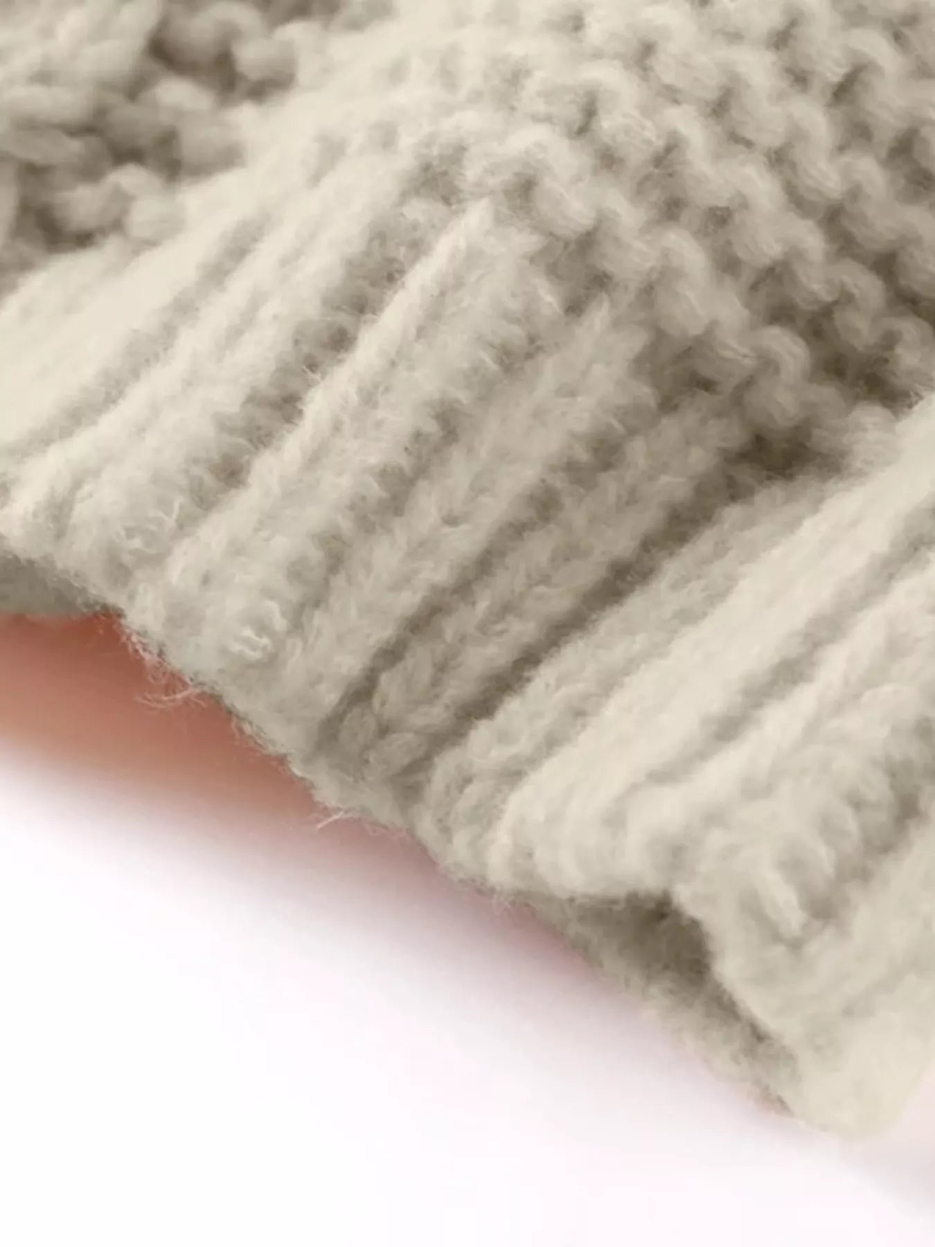 Cable Knit Oversized Sweater -  Be Bliss Boutique