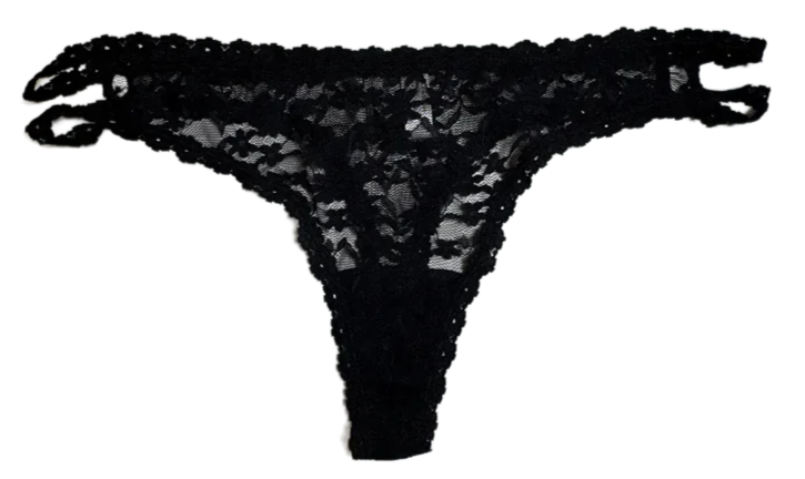Double Strap Lace Thong, XS-2X - Be Bliss Boutique