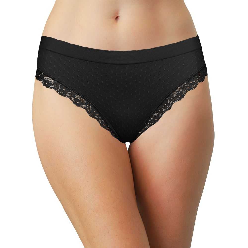 Scalloped Dot and Lace Seamless Tag Free Bikini-Last Chance - Be Bliss Boutique