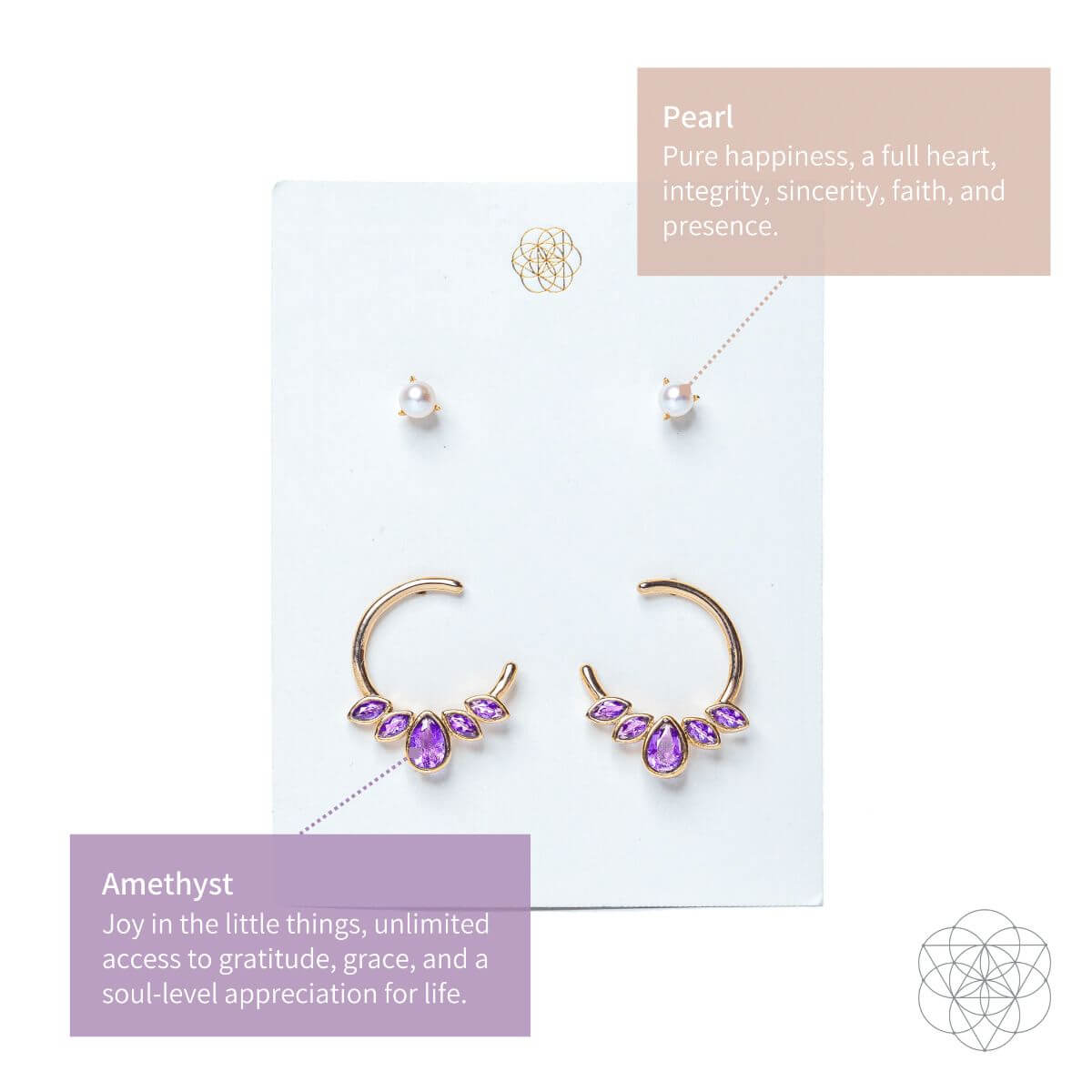 Soulful Celebration - Earrings of Joy (2 sets) - Be Bliss Boutique