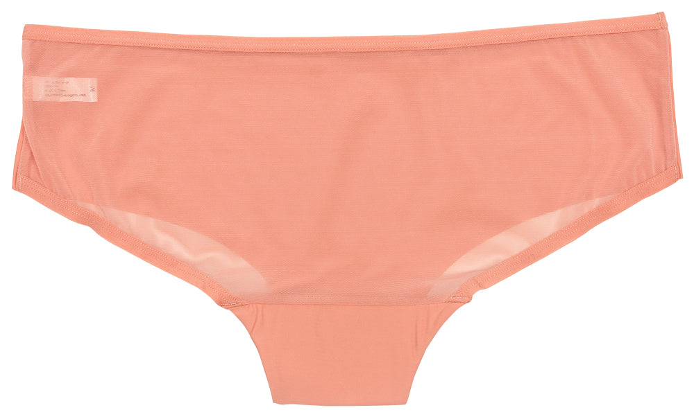 Pink Laser Cut Hipster with Mesh Back - Be Bliss Boutique