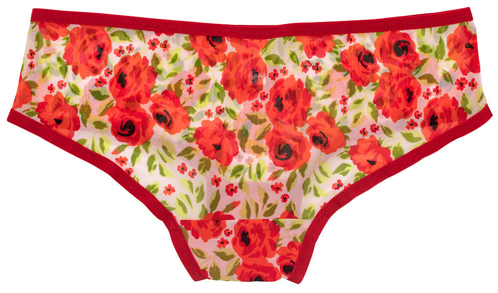 Cozy & Flirty Winter Floral Hipster – XS–3X - Be Bliss Boutique