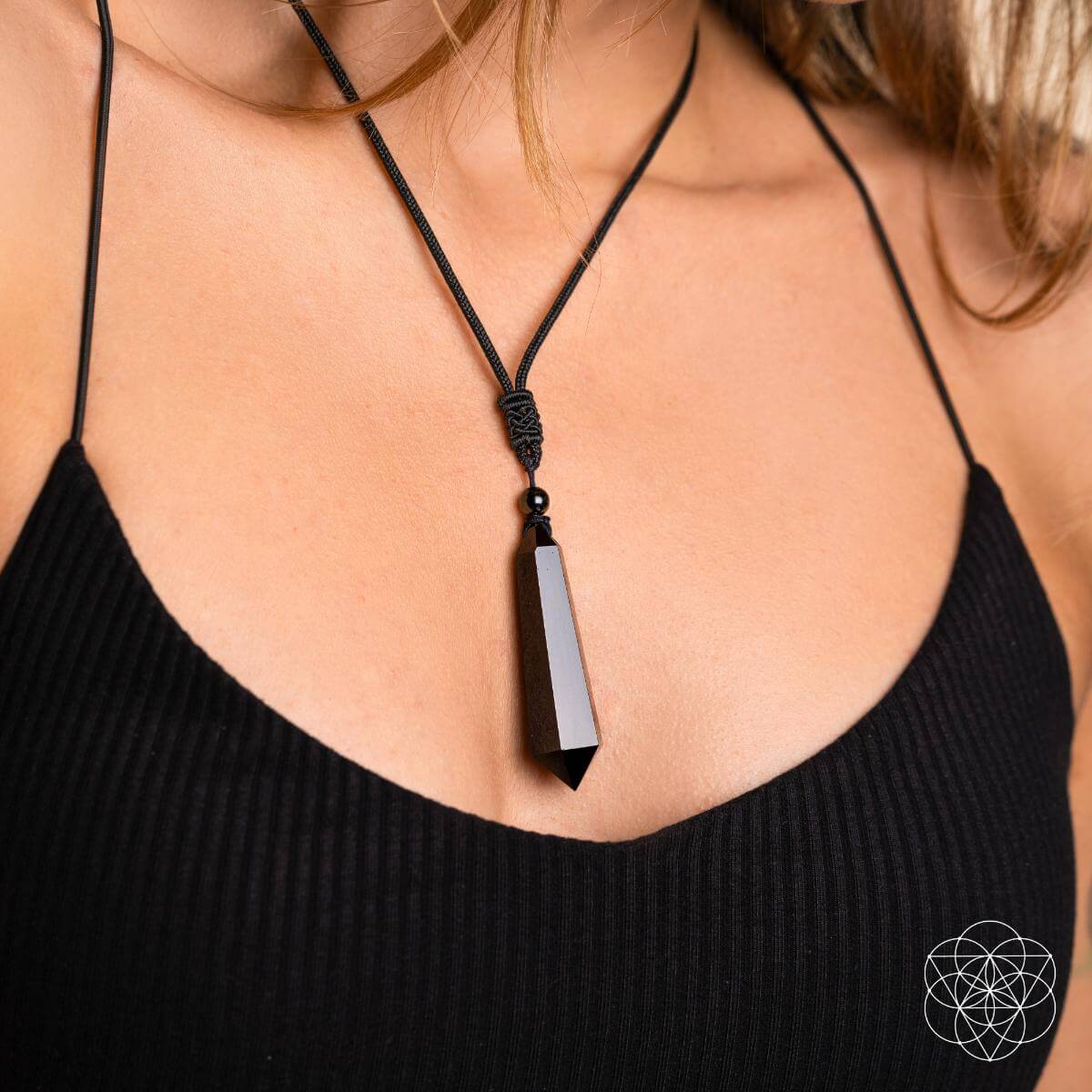 The Black Obsidian Talisman of Protection - Be Bliss Boutique