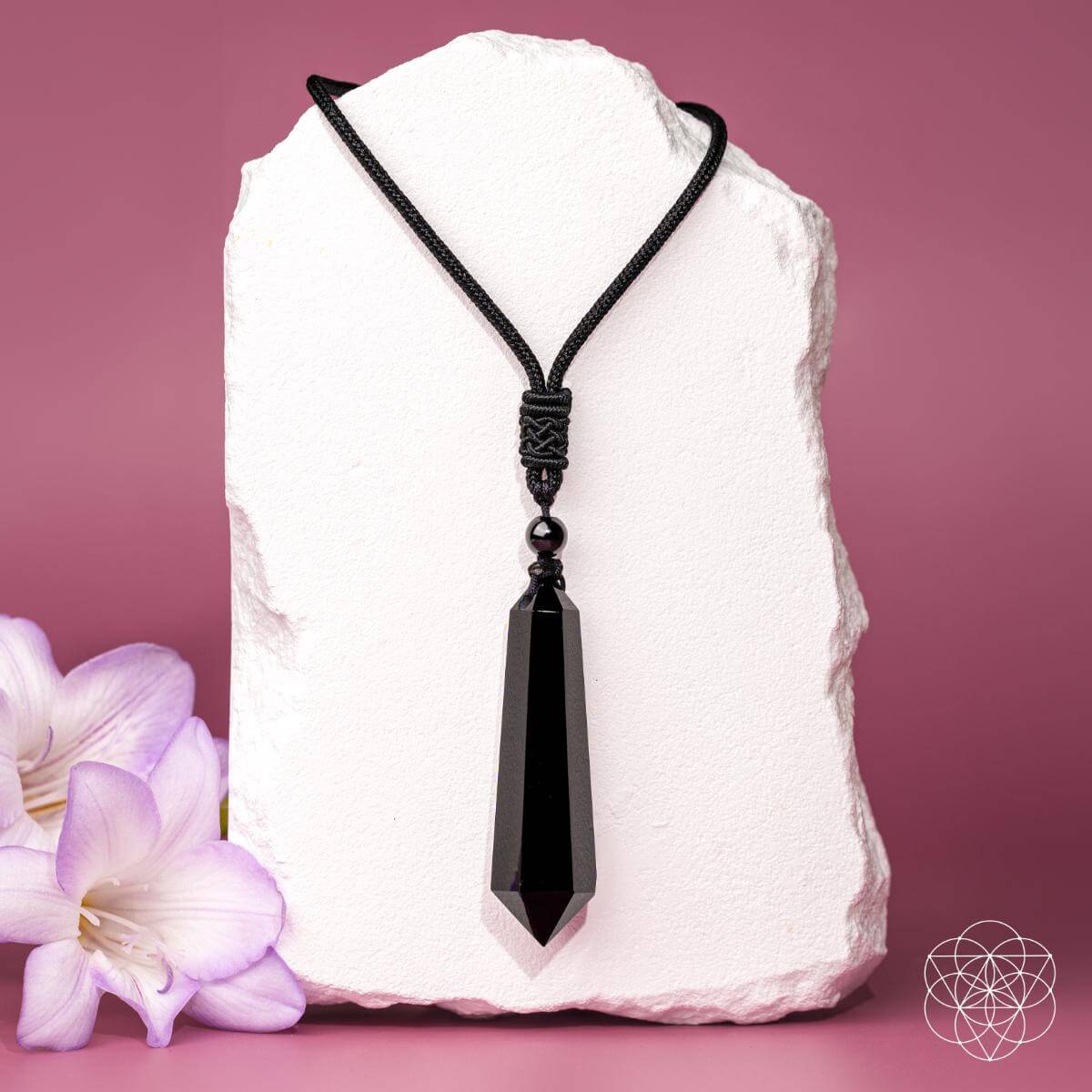 The Black Obsidian Talisman of Protection - Be Bliss Boutique