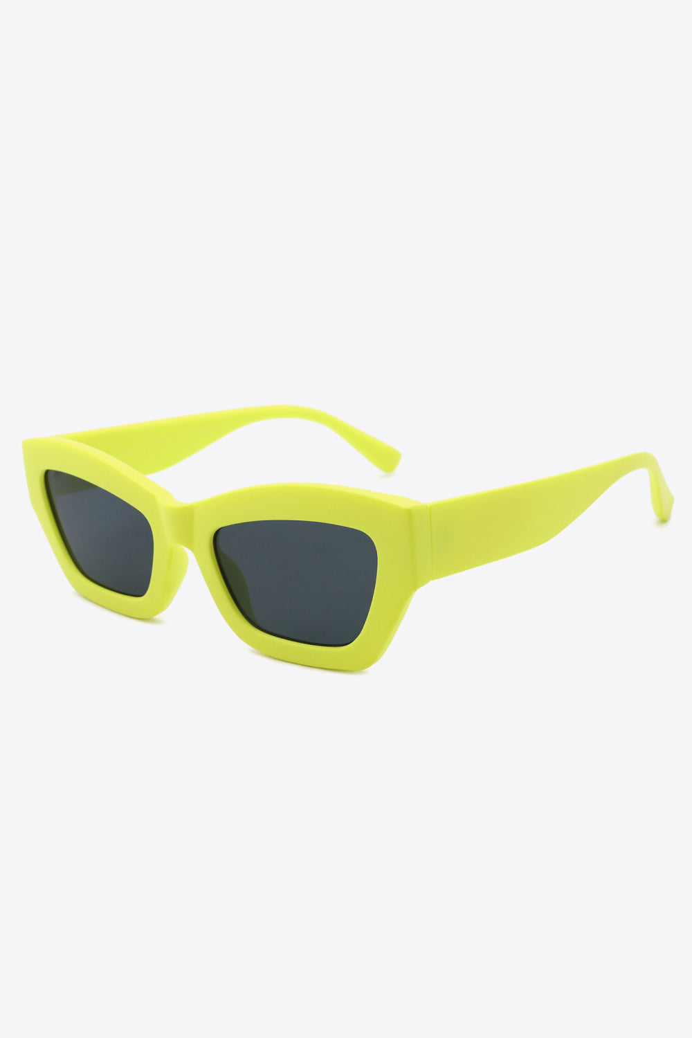 Classic Wayfarer Polycarbonate UV400 Sunglasses in Lemon Yellow